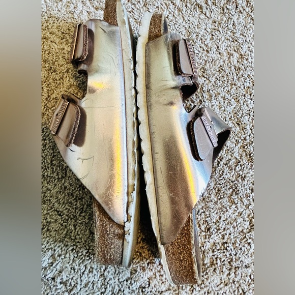 Birkenstock‎ Arizona Soft Footbed- Metallic Copper SZ 41 - Picture 4 of 8